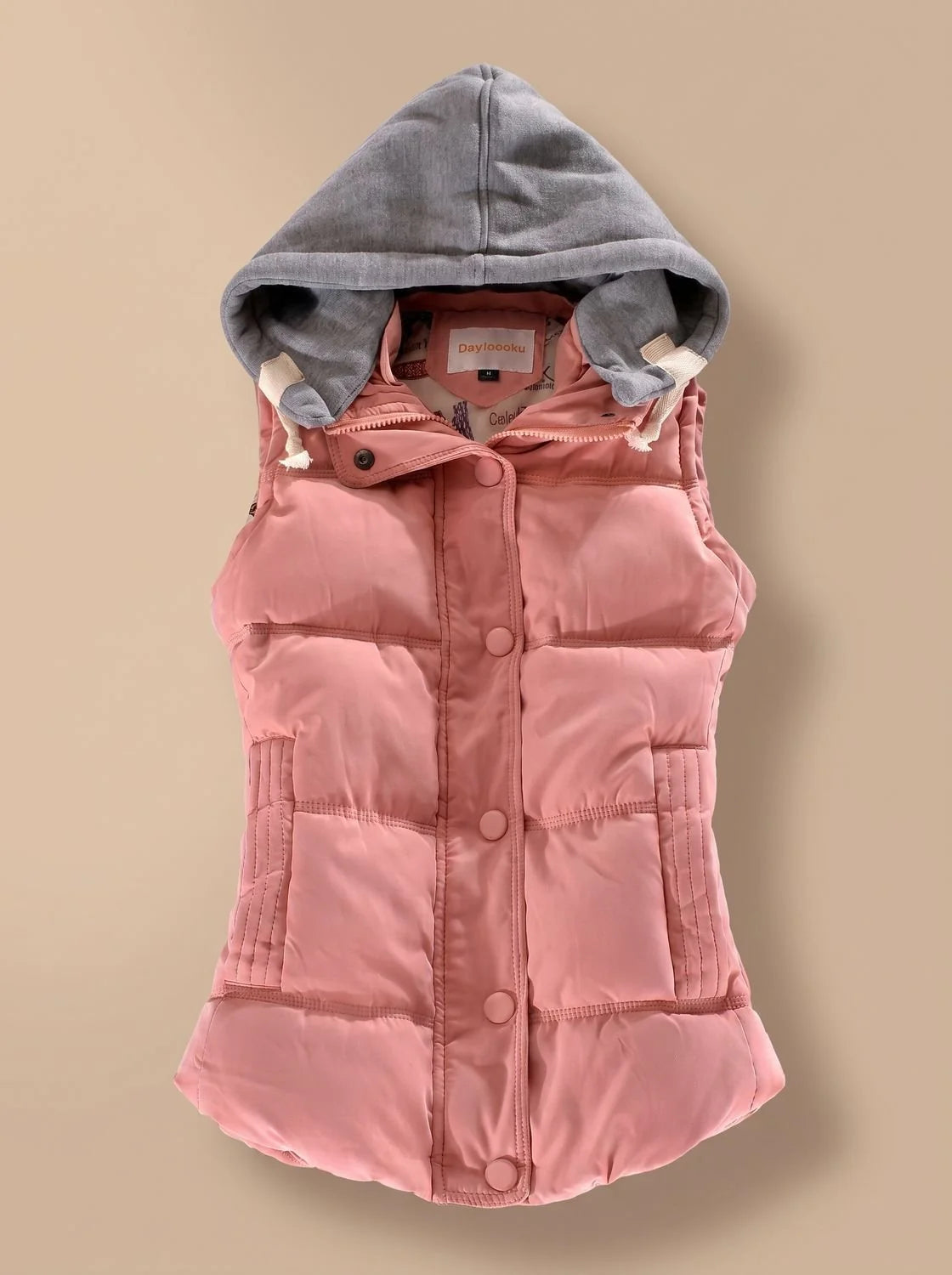 Nova | Women's Quilted Sleeveless Hooded Vest