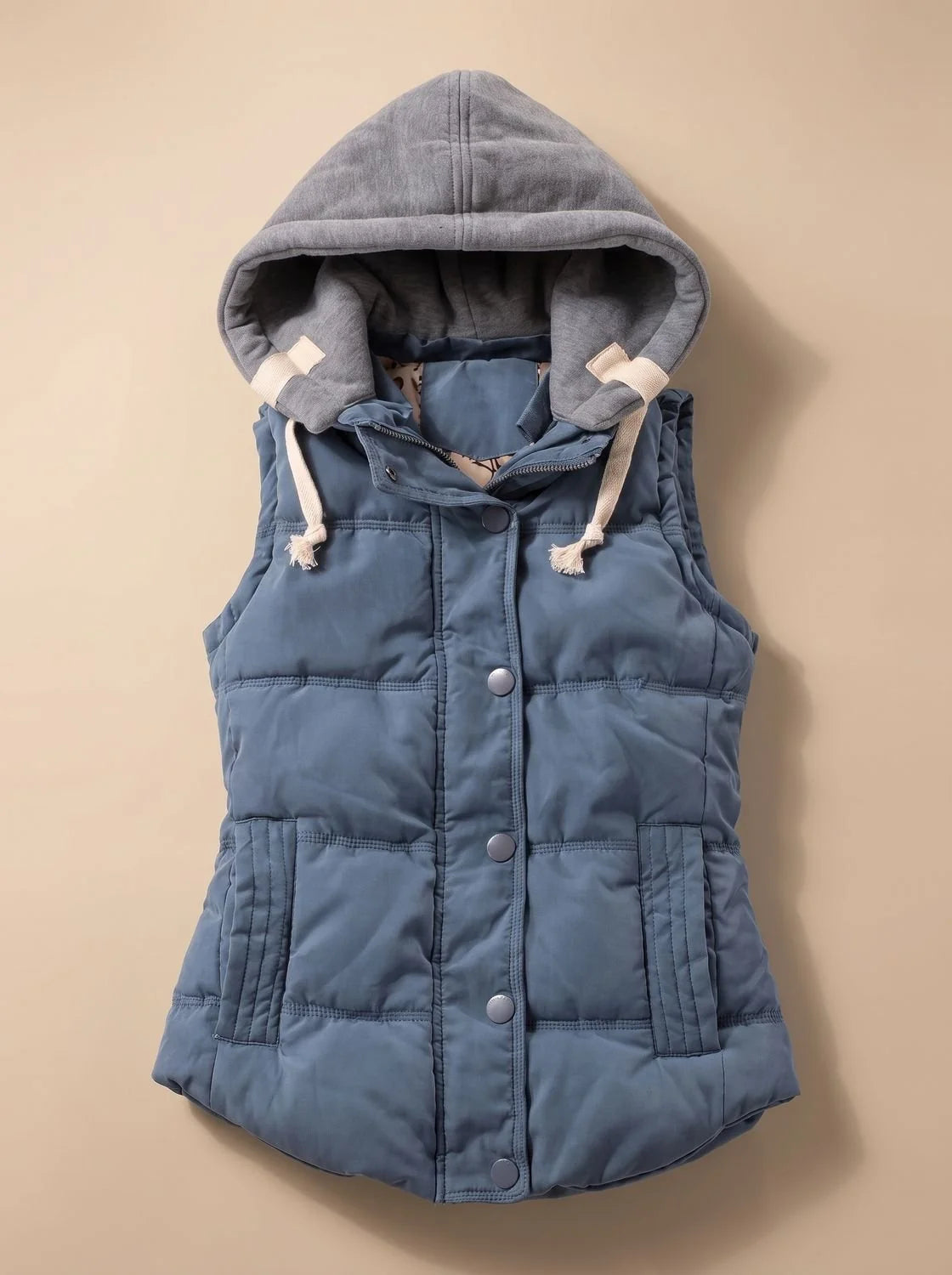 Nova | Women's Quilted Sleeveless Hooded Vest