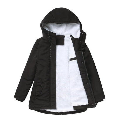 Opal | Women's Fleece-Lined Padded Hooded Winter Coat