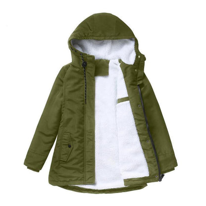 Opal | Women's Fleece-Lined Padded Hooded Winter Coat