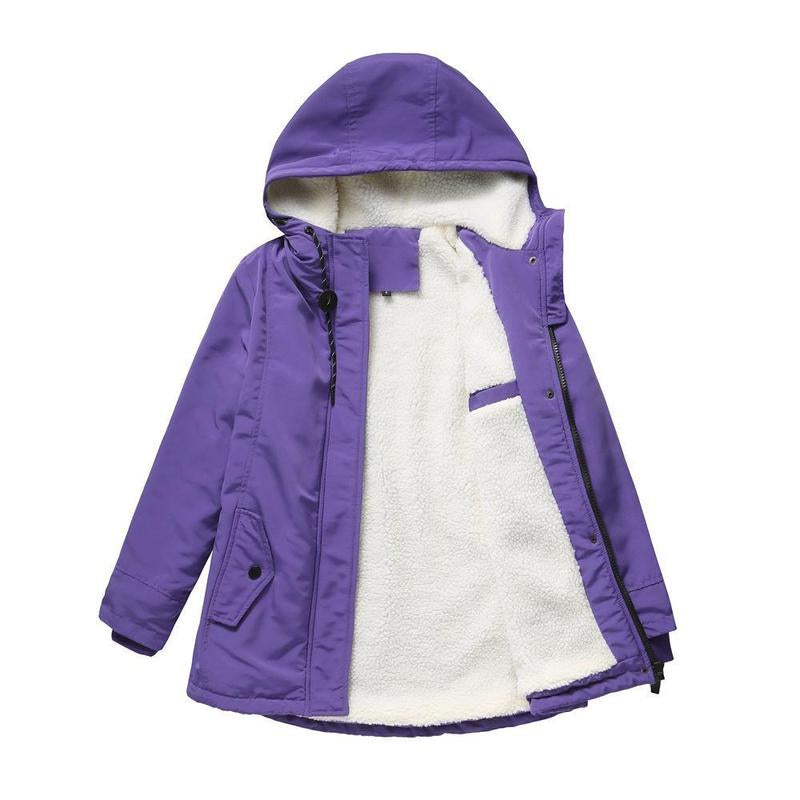 Opal | Women's Fleece-Lined Padded Hooded Winter Coat