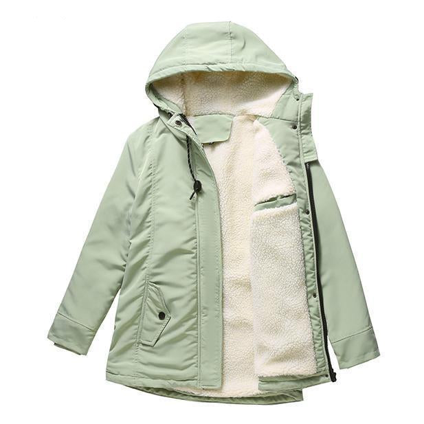 Opal | Women's Fleece-Lined Padded Hooded Winter Coat