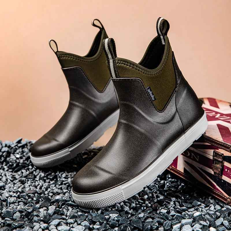 Ottilie | Women's Waterproof Rubber Chelsea Rain Boots