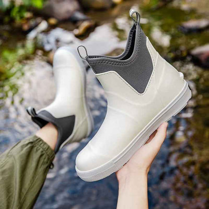 Ottilie | Women's Waterproof Rubber Chelsea Rain Boots