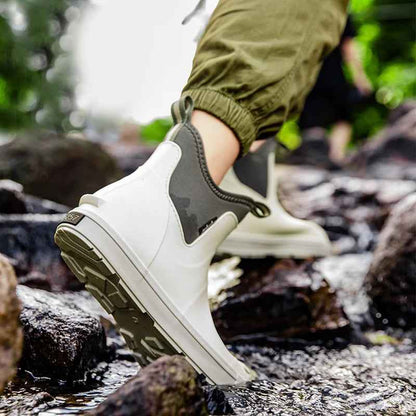 Ottilie | Women's Waterproof Rubber Chelsea Rain Boots