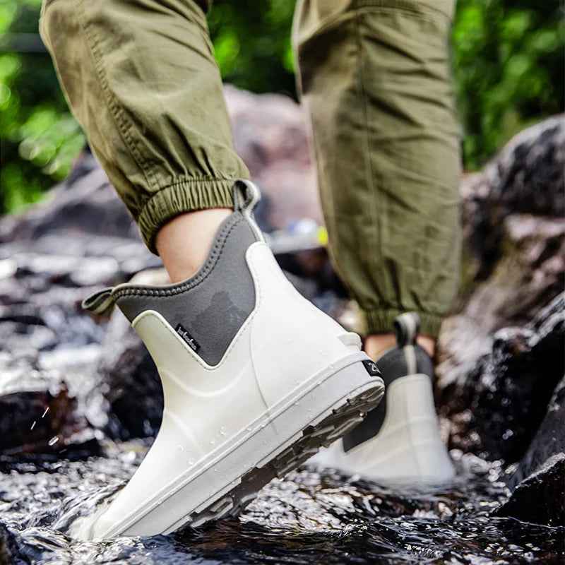 Ottilie | Women's Waterproof Rubber Chelsea Rain Boots