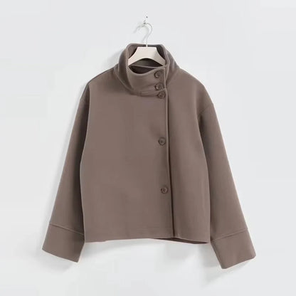 Raphaela | Women's Double-Breasted Cropped Short Coat