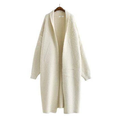 Sarah | Women's Open-Front Long Trench Coat