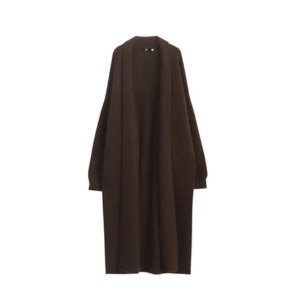 Sarah | Women's Open-Front Long Trench Coat