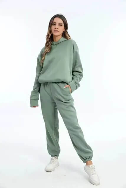 Seraphine | Women's Oversized Two-Piece Hoodie Tracksuit Set