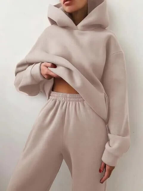 Seraphine | Women's Oversized Two-Piece Hoodie Tracksuit Set