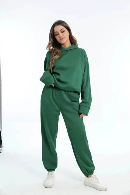 Seraphine | Women's Oversized Two-Piece Hoodie Tracksuit Set