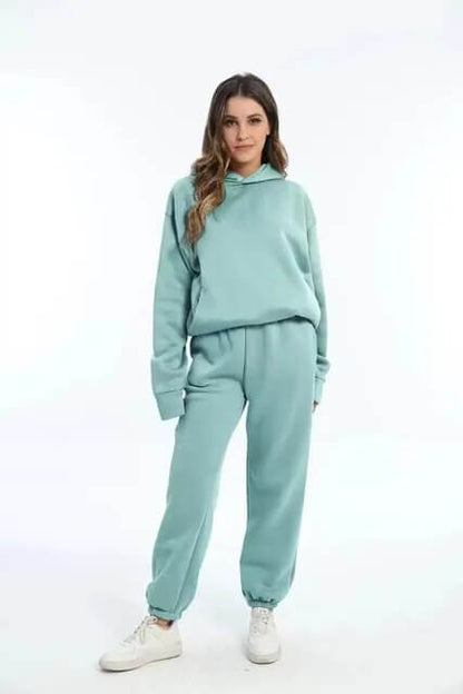 Seraphine | Women's Oversized Two-Piece Hoodie Tracksuit Set
