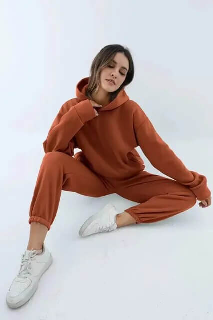 Seraphine | Women's Oversized Two-Piece Hoodie Tracksuit Set
