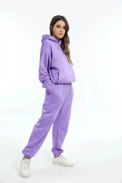 Seraphine | Women's Oversized Two-Piece Hoodie Tracksuit Set
