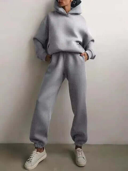 Seraphine | Women's Oversized Two-Piece Hoodie Tracksuit Set