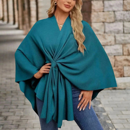 Sienna | Women's Knit Oversized Poncho