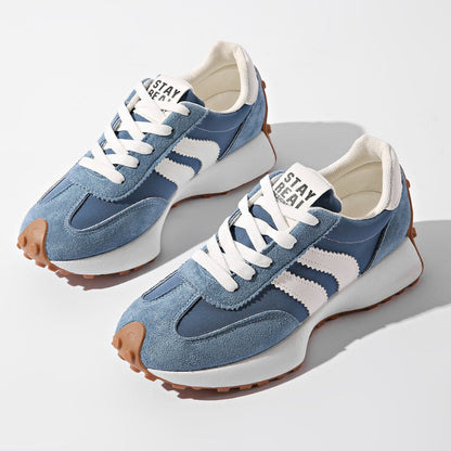 Vivienne | Women's Retro Platform Chunky Sole Sneakers