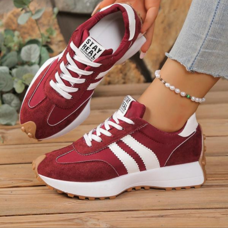 Vivienne | Women's Retro Platform Chunky Sole Sneakers
