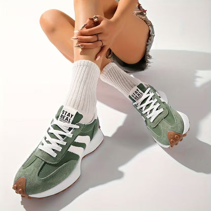 Vivienne | Women's Retro Platform Chunky Sole Sneakers