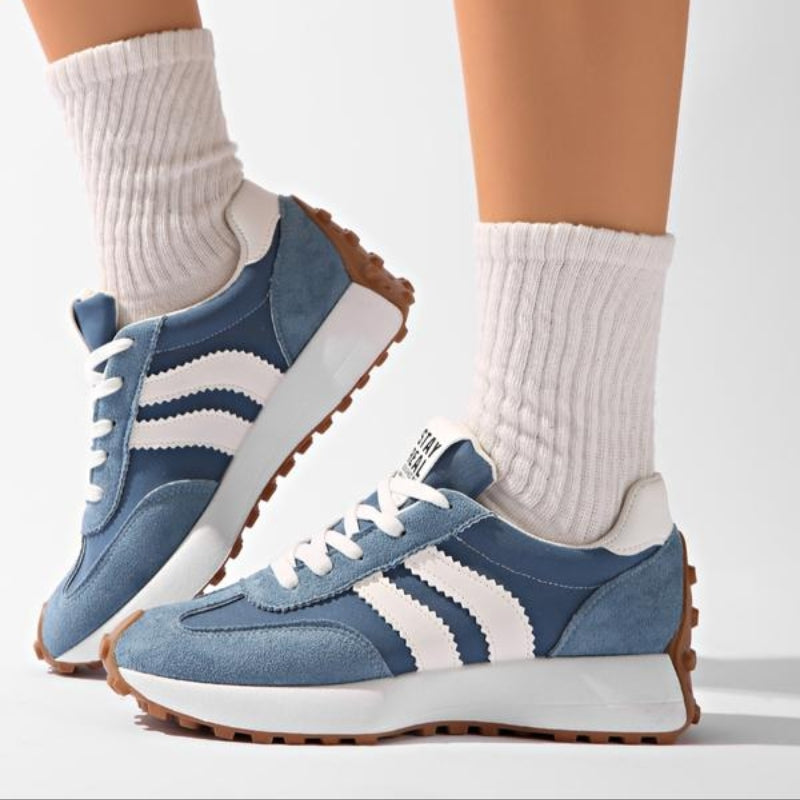 Vivienne | Women's Retro Platform Chunky Sole Sneakers