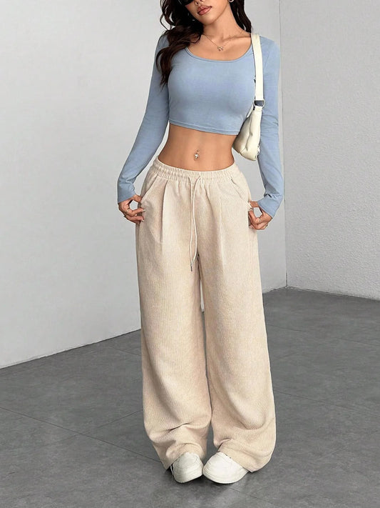 Willow | Women's Corduroy Wide-Leg Pants