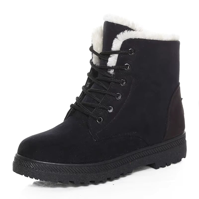 Willow | Women's Faux Fur Ankle Snow Boots