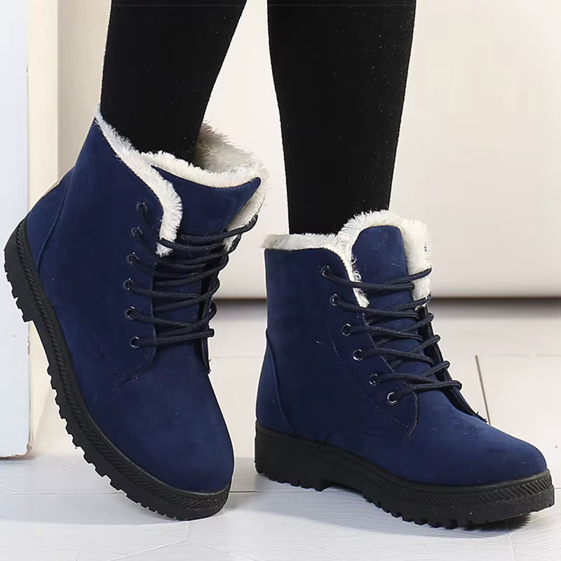 Willow | Women's Faux Fur Ankle Snow Boots