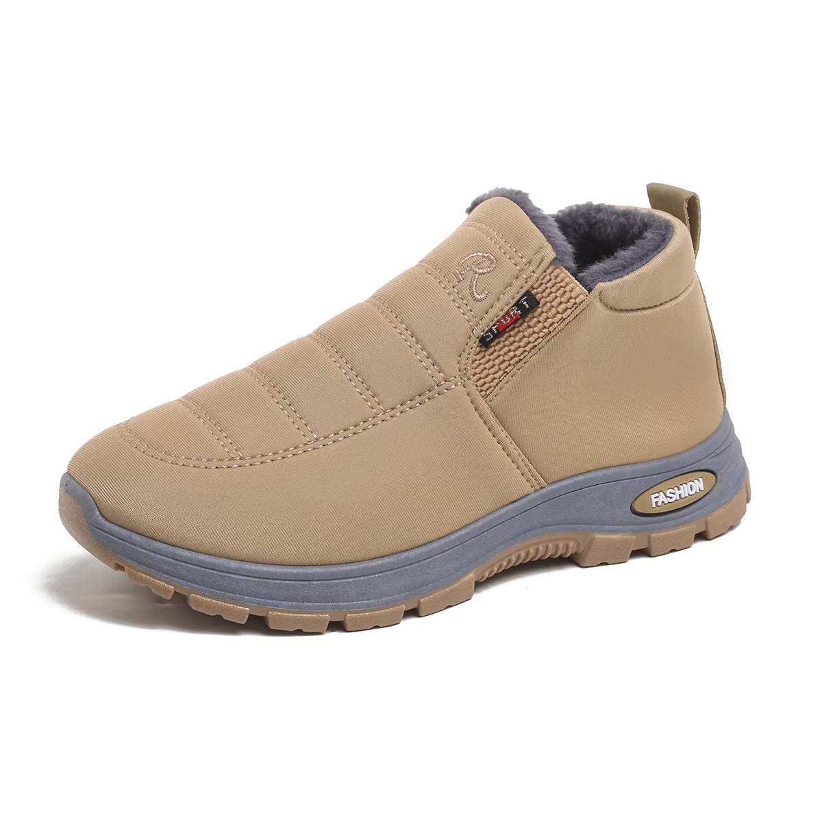 Willow | Women's Faux Fur Lined Slip-On Winter Sneakers