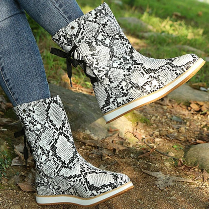 Willow | Women's Leather Lace-Up Winter Boots