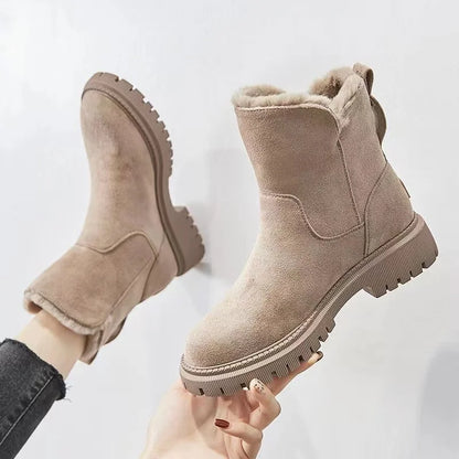 Willow | Women's Mid-Calf Zip-Up Round Toe Boots