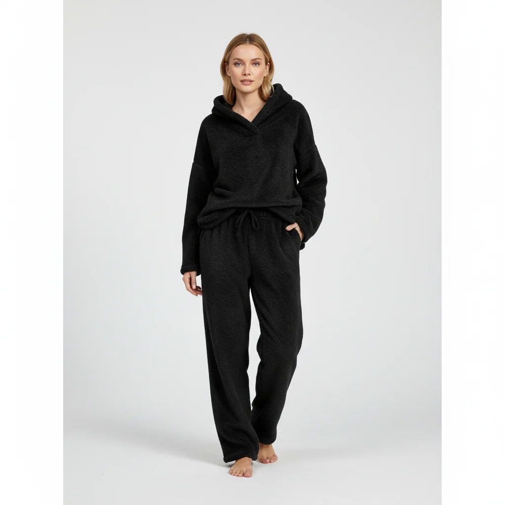 Willow | Women's Teddy Fleece Two-Piece Loungewear Set
