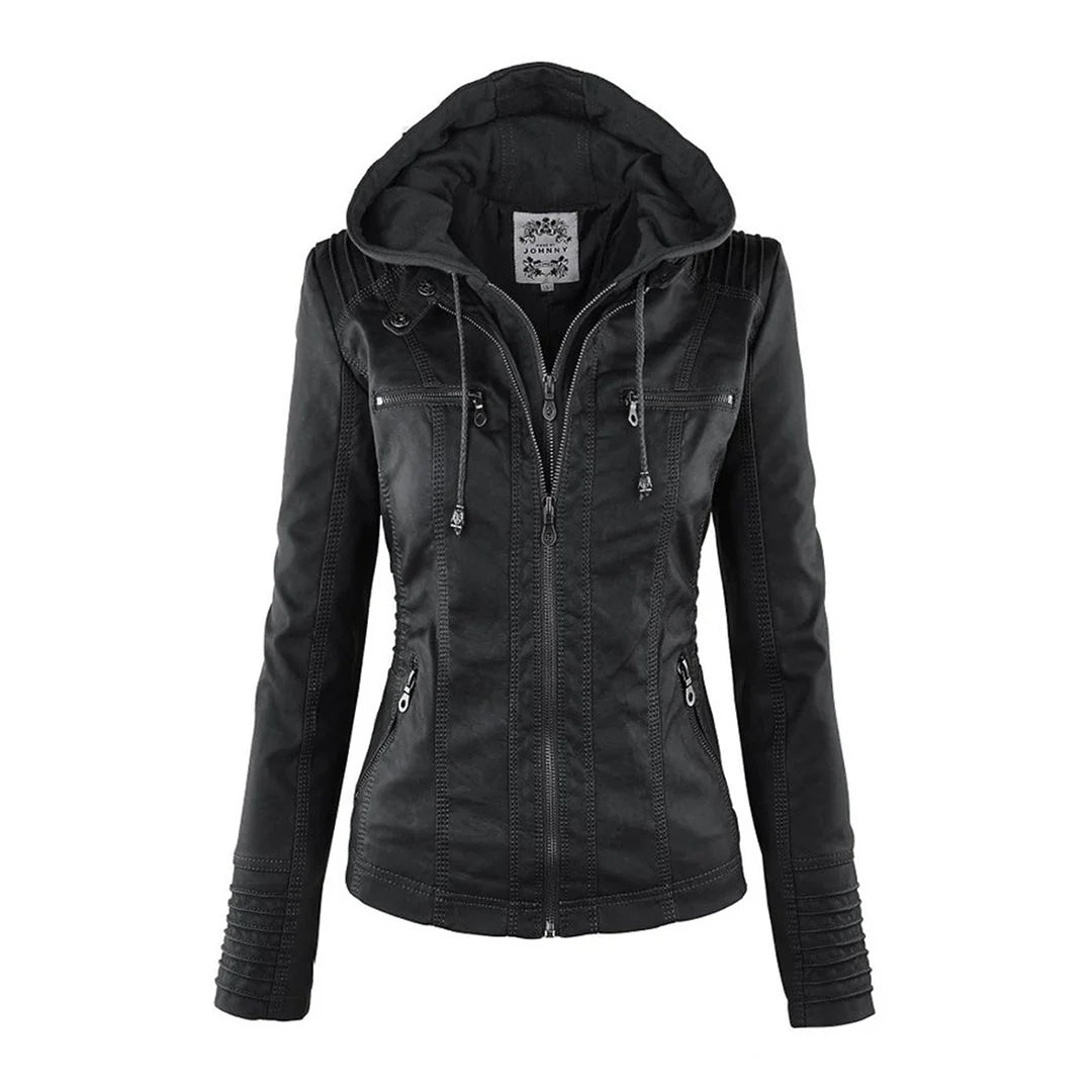 Wona | Women's Leather Bomber Jacket