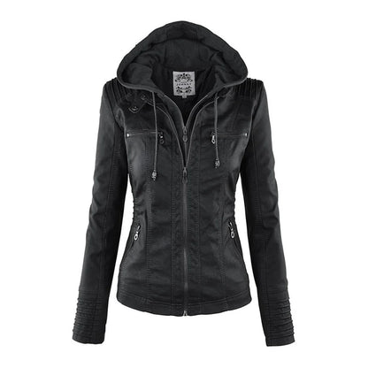 Wona | Women's Leather Bomber Jacket