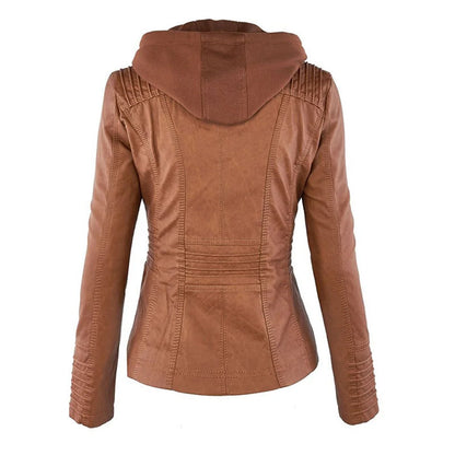 Wona | Women's Leather Bomber Jacket