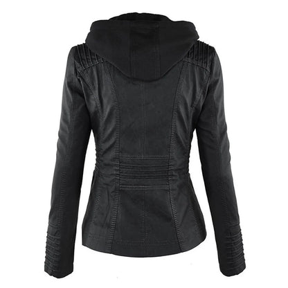 Wona | Women's Leather Bomber Jacket
