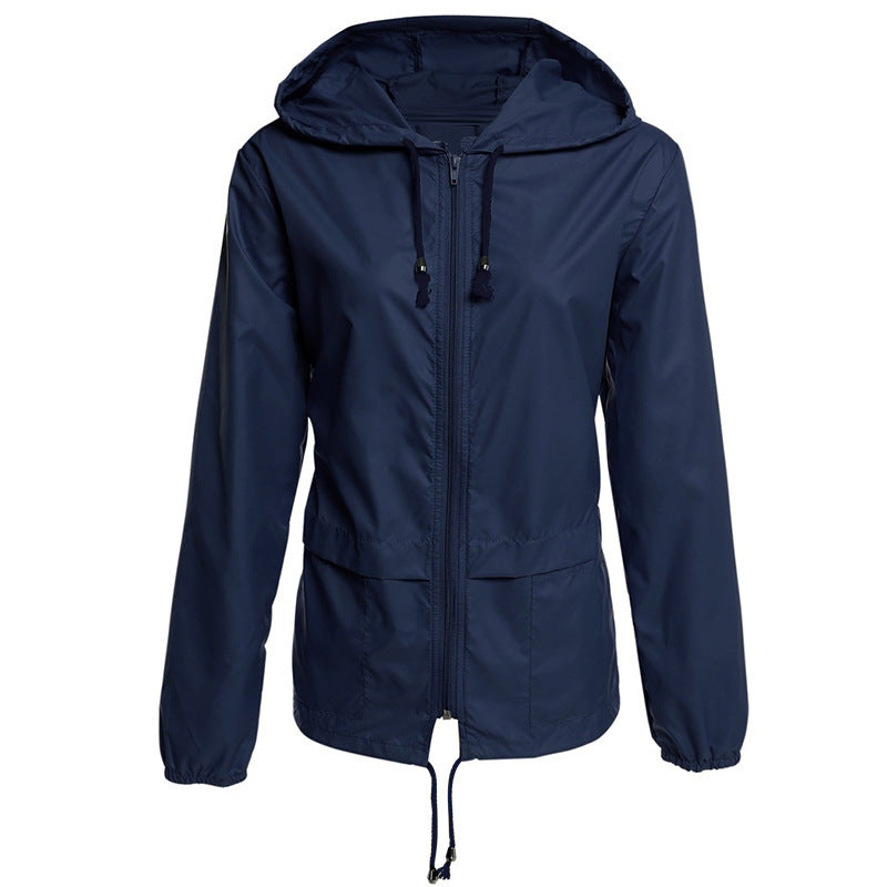 Wren | Women's Lightweight Packable Fitted Hooded Raincoat