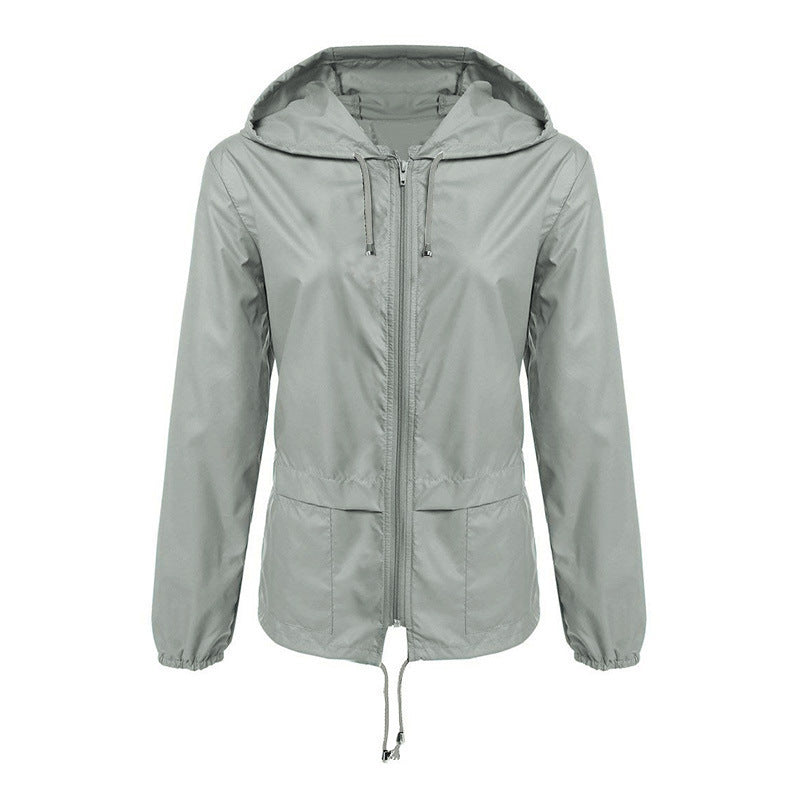 Wren | Women's Lightweight Packable Fitted Hooded Raincoat
